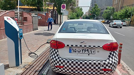 موقعیت ایستگاه های شارژ خودرو برقی در ایران- مرکز تجاری سپهر